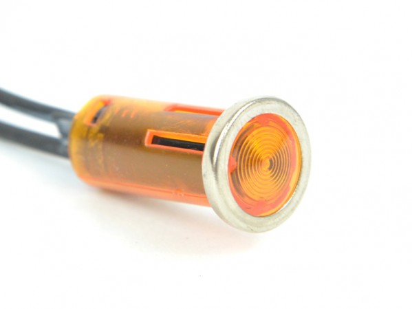 Warning Lamp chrm bezel orange