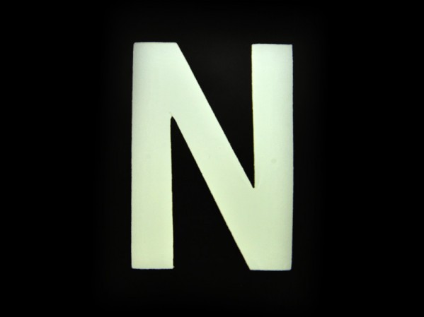 3 Number Plate Letter N