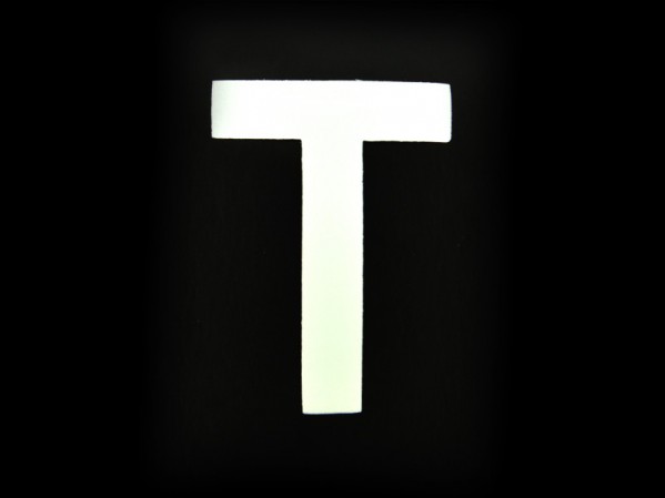 3 Number Plate Letter T